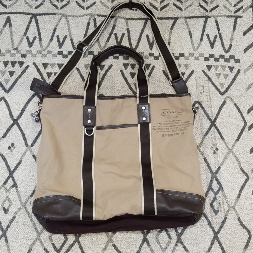 Crossbody Coach Tote